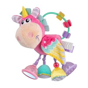 PLAYGRO Chrastítko jednorožec růžový obraz