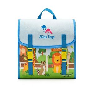 2KIDS TOYS Senzorická busy kniha batoh obraz