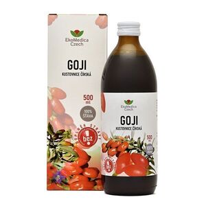 Ekomedica Goji Kustovnice čínská 100% šťáva 500 ml obraz