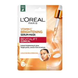 Loréal Paris Revitalift Clinical rozjasňující pleťová maska s vitaminem C 26 g obraz
