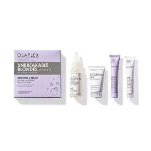 Olaplex Unbreakable Blondes Mini Kit regenerační sada na vlasy 4 ks obraz
