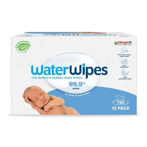 WaterWipes 100% BIO odbouratelné ubrousky 12x60 ks obraz