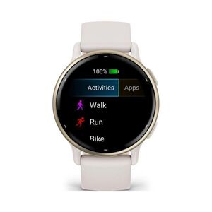 Garmin Vivoactive 5 chytré hodinky Ivory/Cream Gold obraz