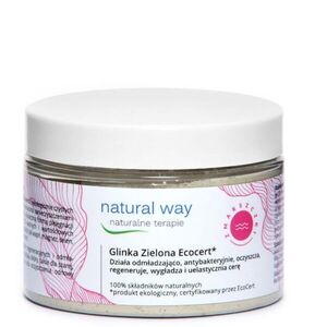 Natural Way Zelený jíl Ecocert proti vráskám 100 g obraz