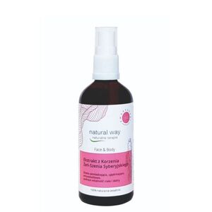 Natural Way Ženšenový extrakt proti vráskám a celulitidě 30 ml obraz