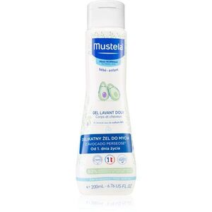Mustela Bébé Bain tělový a vlasový mycí gel pro děti 200 ml obraz