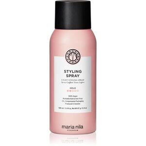 Maria Nila Style & Finish Styling Spray lak na vlasy s lehkou fixací bez obsahu sulfátů Styling Spray 100 ml obraz