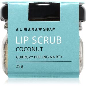 Almara Soap Lip Scrub cukrový peeling na rty Coconut 25 g obraz