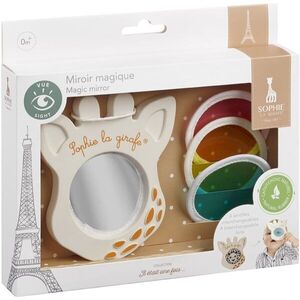 Sophie La Girafe Vulli Magic Mirror zrcátko pro děti od narození Blue, Pink, Yellow 3 ks obraz
