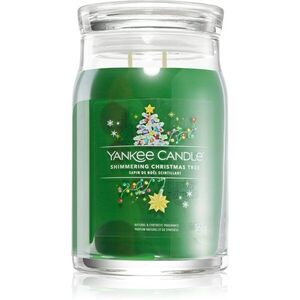 Yankee Candle Shimmering Christmas Tree vonná svíčka Signature 567 g obraz