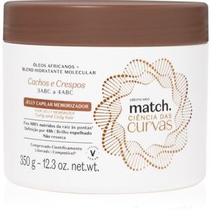 oBoticário Match gel pro kudrnaté vlasy 350 g obraz