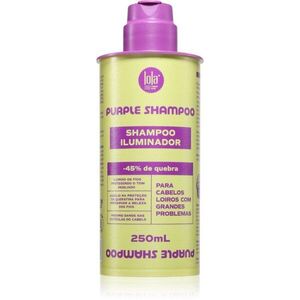 Lola Cosmetics Shampoo Iluminador fialový šampon pro blond vlasy 250 ml obraz