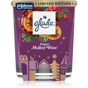 GLADE Festive Mulled Wine vonná svíčka 112 g obraz