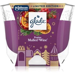 GLADE Festive Mulled Wine vonná svíčka 204 g obraz