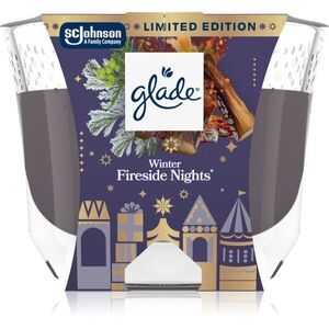 GLADE Winter Fireside Nights vonná svíčka 204 g obraz