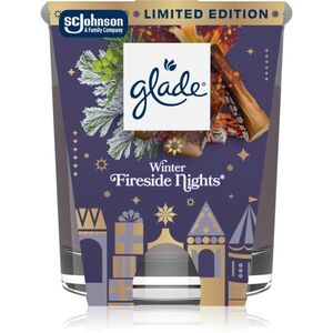 GLADE Winter Fireside Nights vonná svíčka 112 g obraz