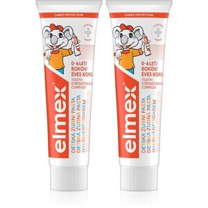 Elmex Caries Protection Kids zubní pasta pro děti 2x50 ml obraz