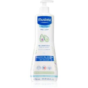 Mustela Bébé Bain tělový a vlasový mycí gel pro děti 750 ml obraz