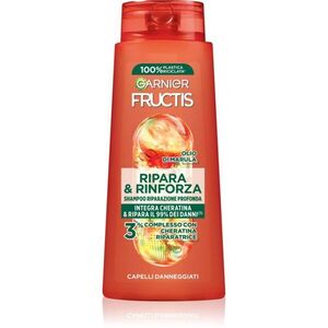 Garnier Fructis Ripara & Rinforza posilující šampon pro poškozené vlasy 700 ml obraz