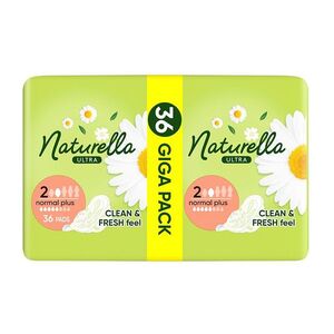 NATURELLA Hygienické vložky Ultra Normal Plus s křidélky 36 kusů obraz