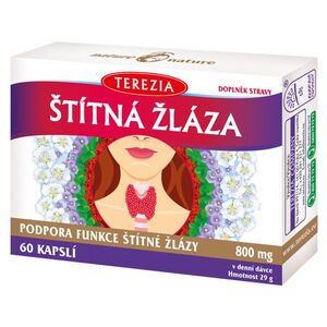 TEREZIA Štítná žláza 60 kapslí obraz