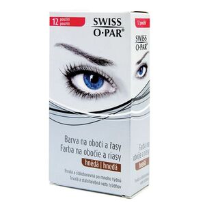 SWISS O.PAR Barva na obočí a řasy Hnědá 12 použití obraz