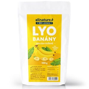 Allnature Banány Lyo mrazem sušené 100 g obraz