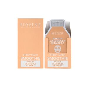 BIOVÉNE Papaya + Vitamin C Dewy-Bright plátýnková maska 25 ml obraz