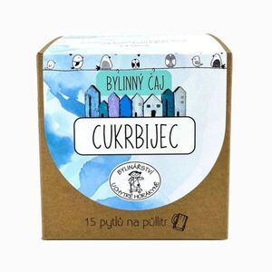 Porcovaný bylinný čaj „Ničitel cukru“ - 45 g (15×3 g) - Bylinářství U Chytré horákyně obraz