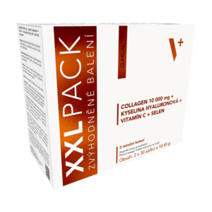CLINICAL Collagen+kyselina hyaluronová + vitamín C+selen 2 x 30 sáčků obraz