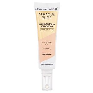 MAX FACTROR Miracle Pure SPF30 Skin-Improving Foundation 33 Crystal Beige make-up 30 ml obraz