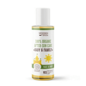 WOODENSPOON Dětský organický olej po opalování Baby & Family 100 ml obraz