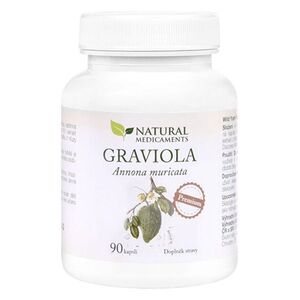NATURAL MEDICAMENTS Graviola 90 kapslí obraz