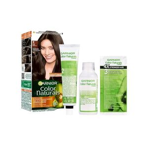 Garnier Color Naturals Permanentní barva na vlasy 3 tmavě hnědá obraz