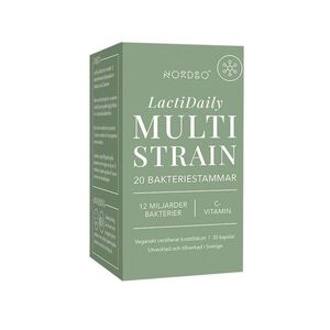 Nordbo Lacti Daily Multi Strain 30 kapslí obraz