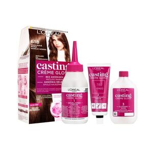 Loréal Paris Casting Creme Gloss 618 vanilková moka barva na vlasy obraz