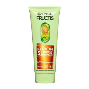 Garnier Fructis Keratin Sleek šampon na suché a krepaté vlasy 200 ml obraz