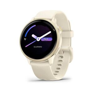 Garmin Vívoactive 6 chytré hodinky Lunar Gold obraz