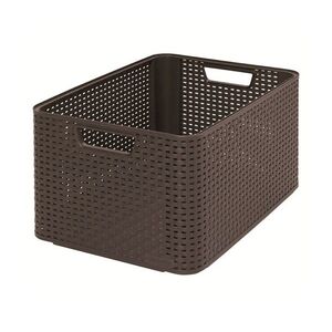 Curver Úložný box Rattan Style2 S 1 ks hnědý obraz