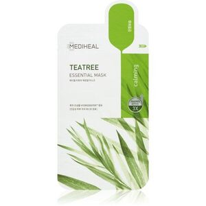 MEDIHEAL Essential Mask Teatree zklidňující plátýnková maska proti akné 24 ml obraz