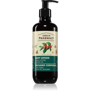 Green Pharmacy Green Coffee & Ginger Oil Body Lotion zpevňující tělové mléko 400 ml obraz