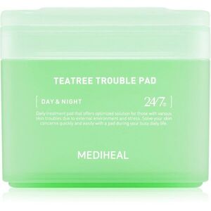 MEDIHEAL Teatree Trouble Pad tonizační polštářky se zklidňujícím účinkem 100 ks obraz