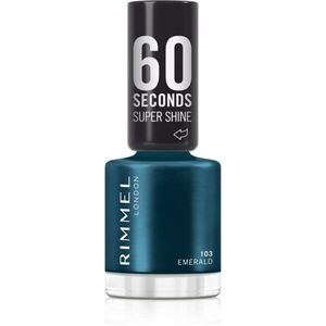 Rimmel 60 Seconds Super Shine lak na nehty odstín 103 Emerald 8 ml obraz