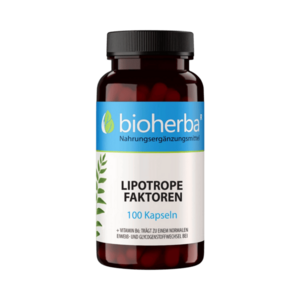 Lipotropní faktory – 100 kapslí – Bioherba obraz