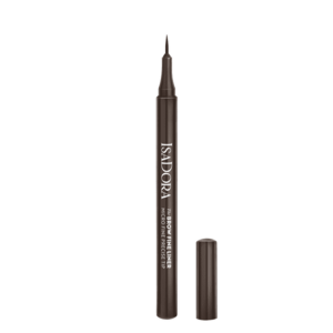 ISADORA The Brow Fine Liner 02 Dark Brown, fix na obočí s ultrajemným hrotem obraz