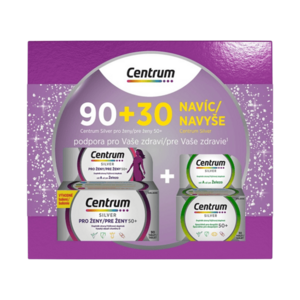 CENTRUM Silver ženy 90 + 30 tablet Dárkové balení obraz