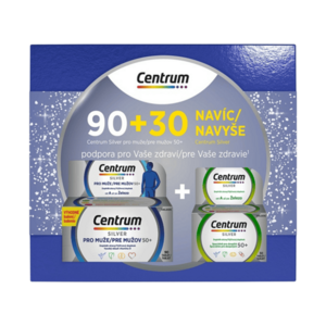 CENTRUM Silver pro muže 90 + 30 tablet Dárkové balení obraz