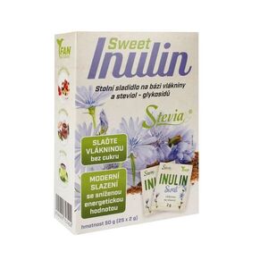 Inulin SWEET Stevia stolní sladidlo 25x2 g obraz