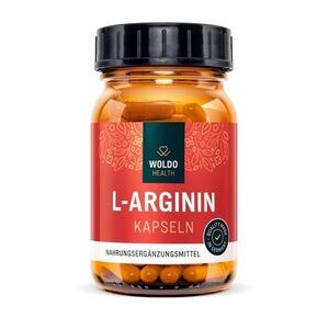 WoldoHealth L-Arginin HCL 120 kapslí obraz