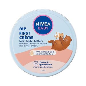 Nivea baby Krém na tvář, tělo a zadeček 75 ml obraz